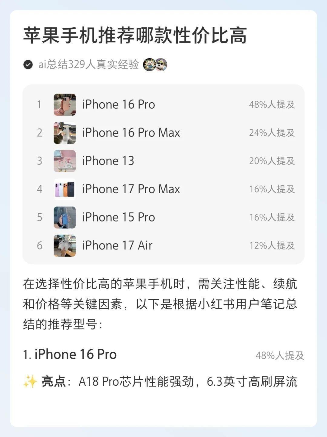 苹果手机性价比王者盘点!这几款闭眼入不踩雷